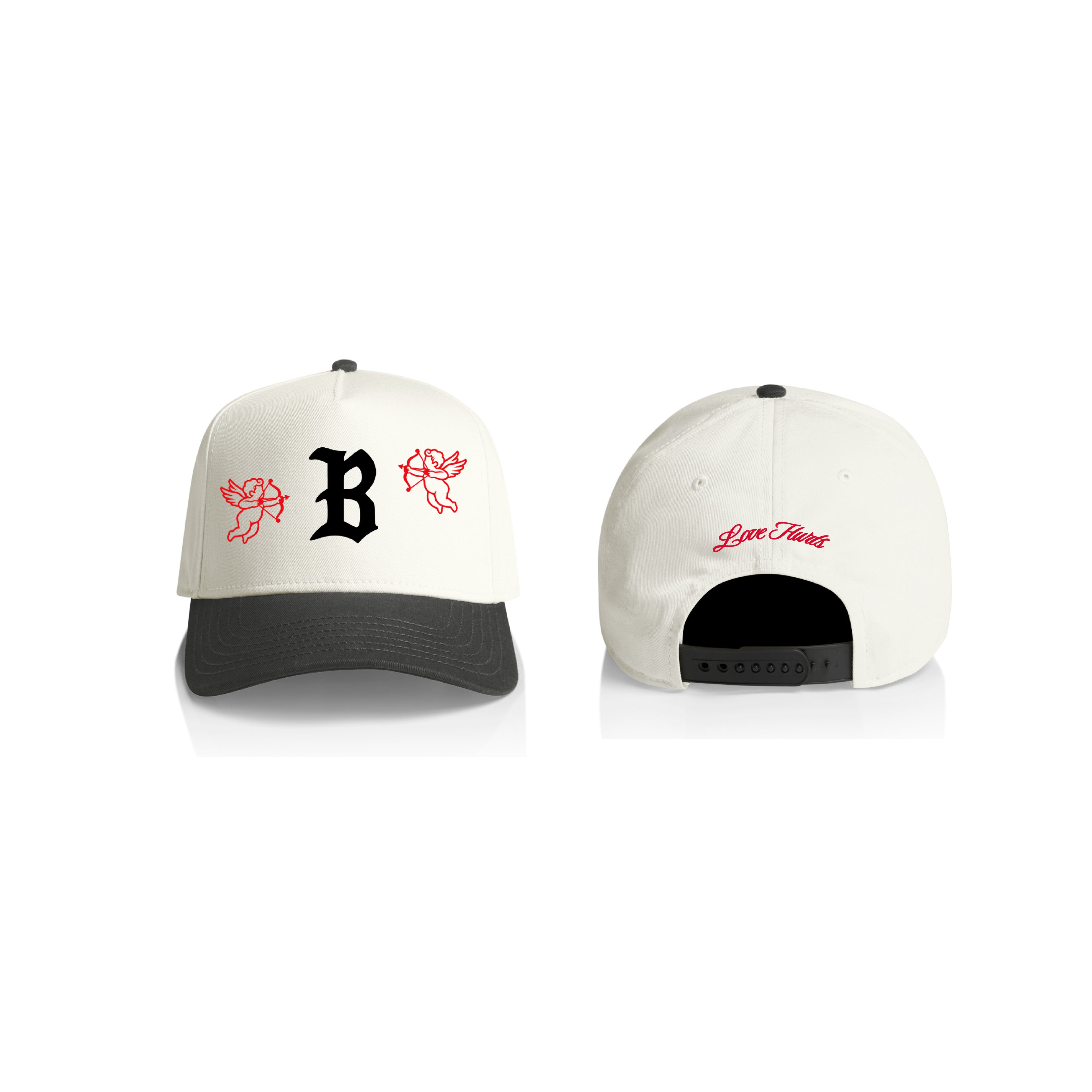 White Cherub Snapback