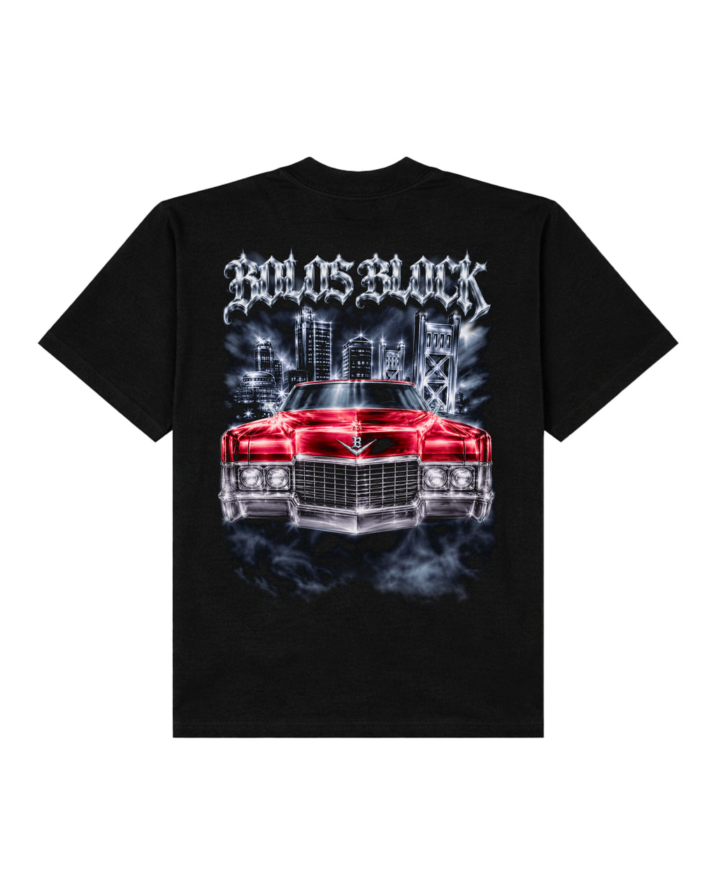 Bolo's Block Lowrider Black Tee