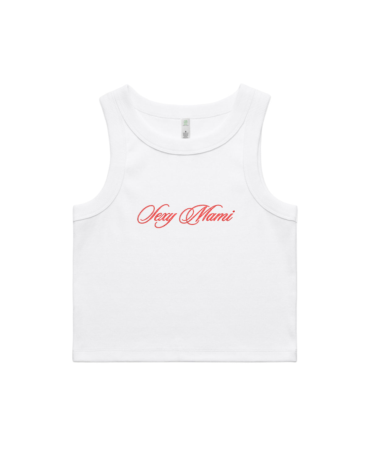 Sexy Mami White Tank Top