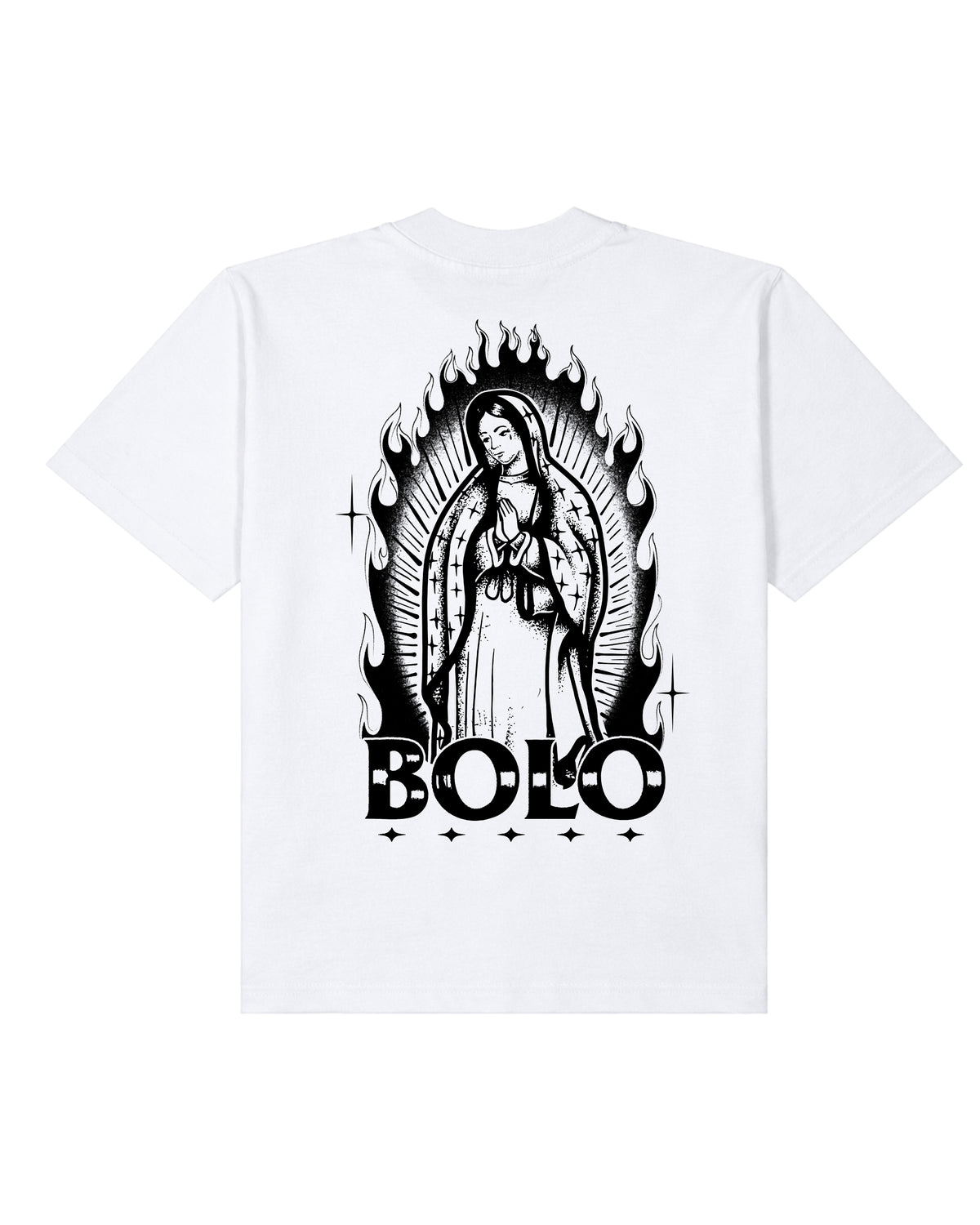 Virgen de Guadalupe White Tee